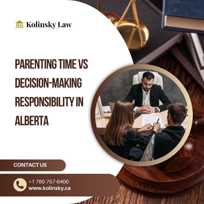 Parenting Time vs Decision-Making Responsibility in Alberta